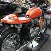 72 Triumph Bonneville. Hand painted pin-stripping and lettering.
