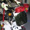 1975 Norton Commando custom tail light / license plate unit.