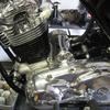1975 Norton Commando Special. Special chrome plated, high output 4 brush electric starter.