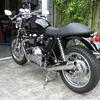 Brand new 2010 Triumph Thruxton - heavily modified in my shop.