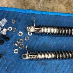 Original rear shocks restored to as new.