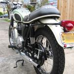 This was my Triumph TR-6R and was my first motorcycle restoration. These photos are after over 10,000 miles.