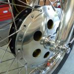 Special Machined front brake hub.